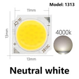 LED COB Light Beads 1313 10pcs a lot 3W/5W/7W/10W 6500K/4000K/3000K LED lamp Bead LED Bulb Chip Spot Light Downlight Diode Lamp