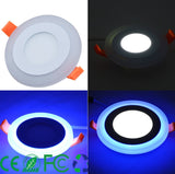 New Design LED Panel Downlight 6W 9W 16W 3 Model LED Panel Light AC85-265V Recessed Ceiling Lamp Aluminum Acrylic Painel Lights