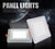New Design LED Panel Downlight 6W 9W 16W 3 Model LED Panel Light AC85-265V Recessed Ceiling Lamp Aluminum Acrylic Painel Lights