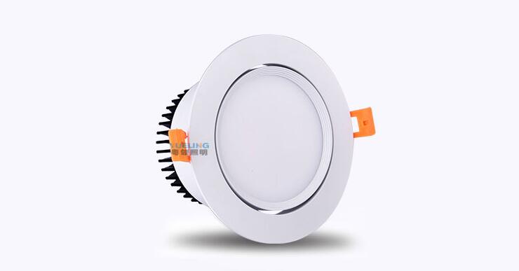 Dimmable Led downlight light Ceiling Spot Light cob 7w 9w 12w 15w  ac85-240V ceiling recessed Lights Indoor Lighting