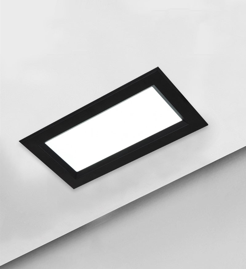 LED panel recessed downlight 12W 18W 24w square LED downlight super bright energy saving AC110V 220V home indoor lighting