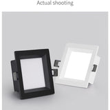 Led Panel Dimmable Recessed led downlight 12W 24w Square LED Spot light led ceiling lamp AC110V 220V