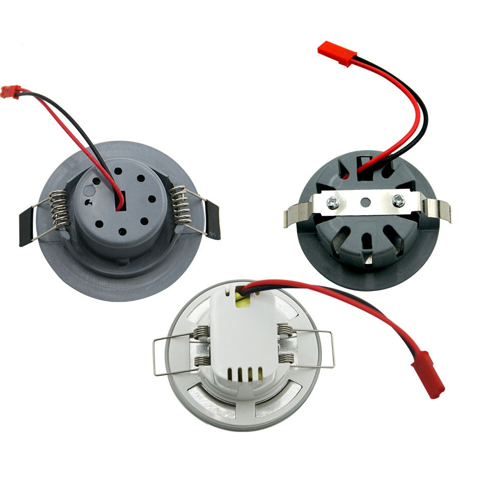 Direct plug-in LED Downlight Integrated Light Cup 3W 5W 6W LED 220V 110V SpotLight Round Ceiling Recessed Umbrella LED Corn Bulb