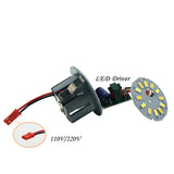 Direct plug-in LED Downlight Integrated Light Cup 3W 5W 6W LED 220V 110V SpotLight Round Ceiling Recessed Umbrella LED Corn Bulb