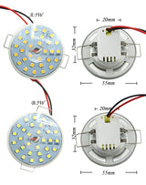 Direct plug-in LED Downlight Integrated Light Cup 3W 5W 6W LED 220V 110V SpotLight Round Ceiling Recessed Umbrella LED Corn Bulb