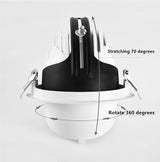 LED trunk light COB LED gimbal light 10W 15W 30W Warm White Cold White COB LED gimble lamp rotatable led downlight Adjustable