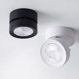 New LED surface mounted downlight, COB spotlight ceiling light 5W 7W 10W 15W foldable 360-degree rotating background wall lighting