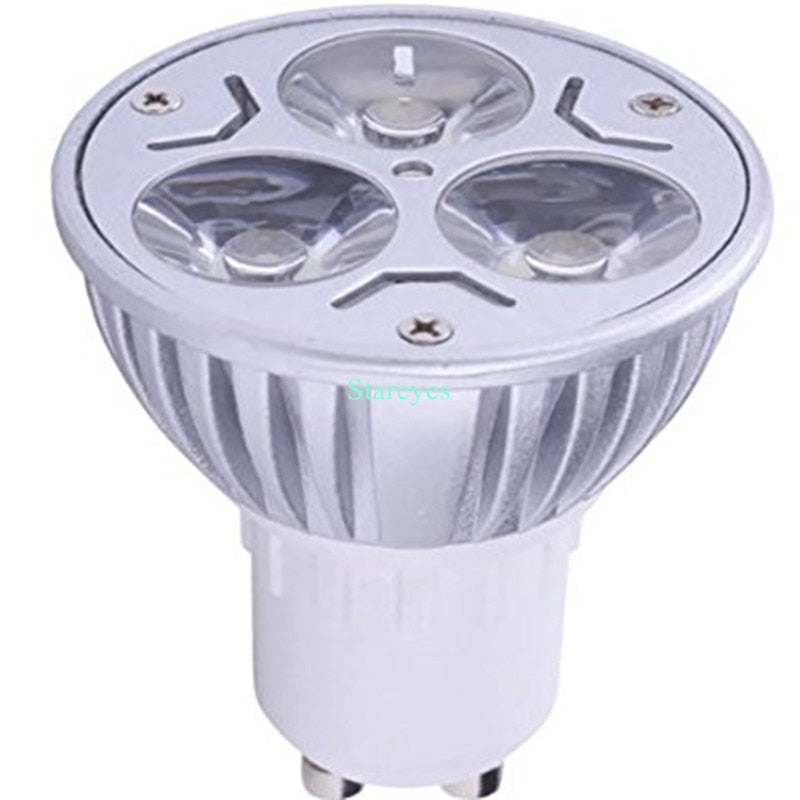 LED Downlight 6 pcs/lot Dimmable 3W High Power GU10 E27 MR16 E14 B22 GU5.3 LED Spotlight downlight bulb lamp Light Lighting