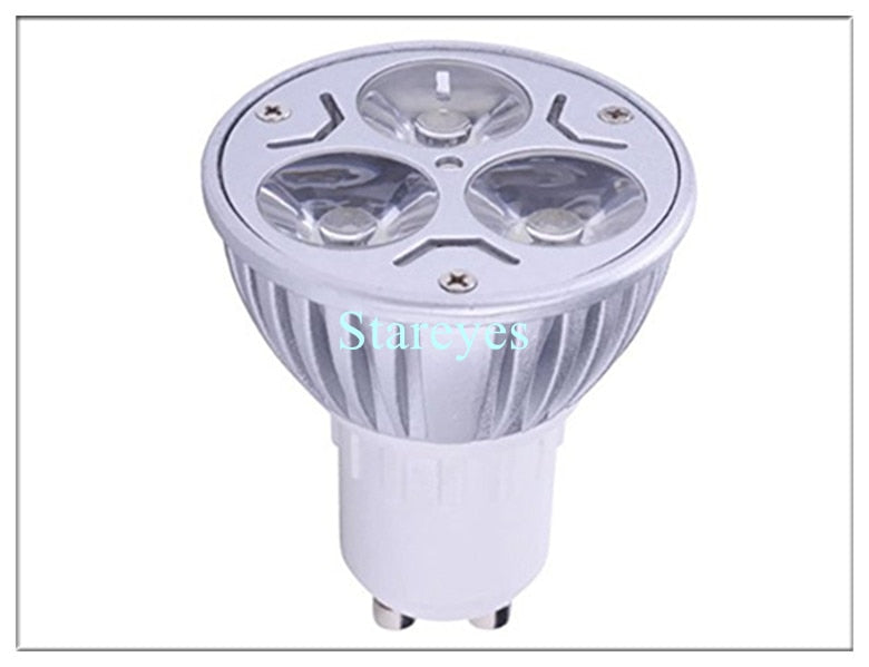 LED Downlight 6 pcs/lot Dimmable 3W High Power GU10 E27 MR16 E14 B22 GU5.3 LED Spotlight downlight bulb lamp Light Lighting