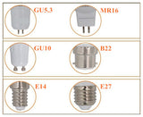 LED Downlight 6 pcs/lot Dimmable 3W High Power GU10 E27 MR16 E14 B22 GU5.3 LED Spotlight downlight bulb lamp Light Lighting