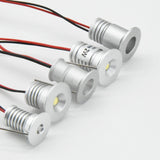 LED Mini Downlight Ceiling Spotlight 12V 24V 1W 2W 3W 4W AC100-240V Recessed Bedroom Kitchen Spot Light Staircase Cabinet Lights