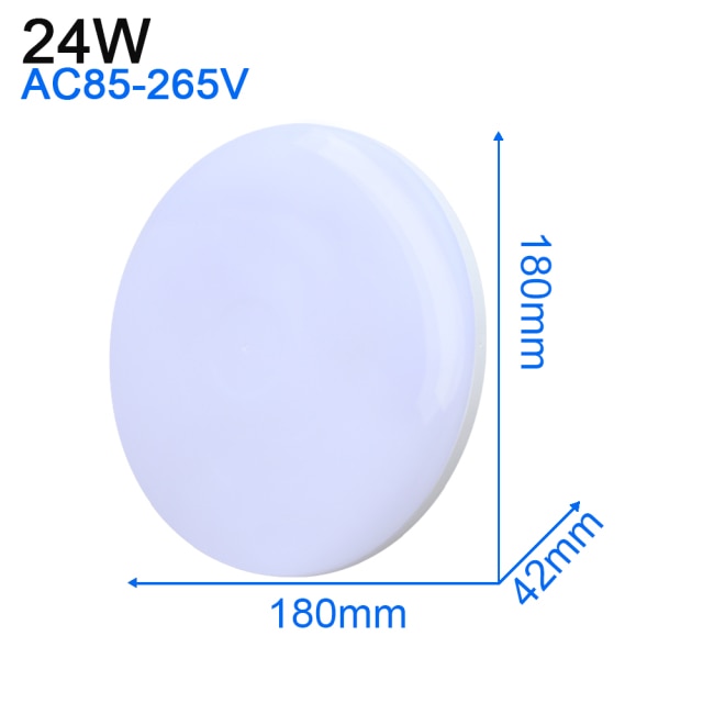 Ultra Thin LED Ceiling Light Modern Panel Lamp AC 110 220V 48W 36W 24W 18W 13W 9W 6W Indoor Bedroom Kitchen Living Room Lighting