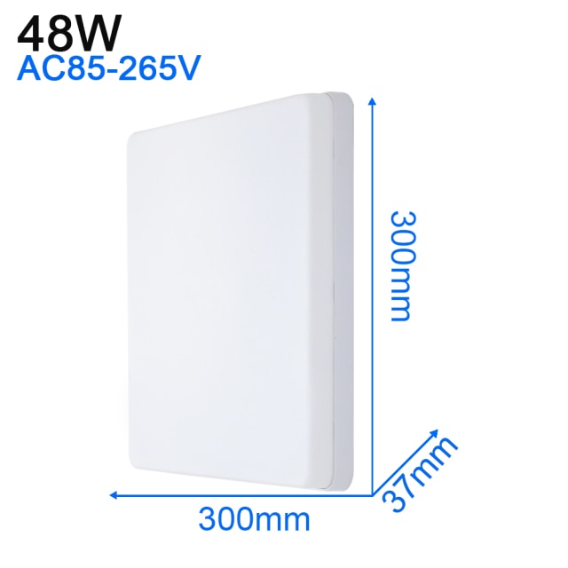 Ultra Thin LED Ceiling Light Modern Panel Lamp AC 110 220V 48W 36W 24W 18W 13W 9W 6W Indoor Bedroom Kitchen Living Room Lighting