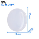 Ultra Thin LED Ceiling Light Modern Panel Lamp AC 110 220V 48W 36W 24W 18W 13W 9W 6W Indoor Bedroom Kitchen Living Room Lighting