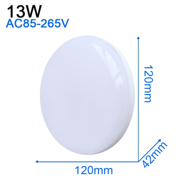 Ultra Thin LED Ceiling Light Modern Panel Lamp AC 110 220V 48W 36W 24W 18W 13W 9W 6W Indoor Bedroom Kitchen Living Room Lighting