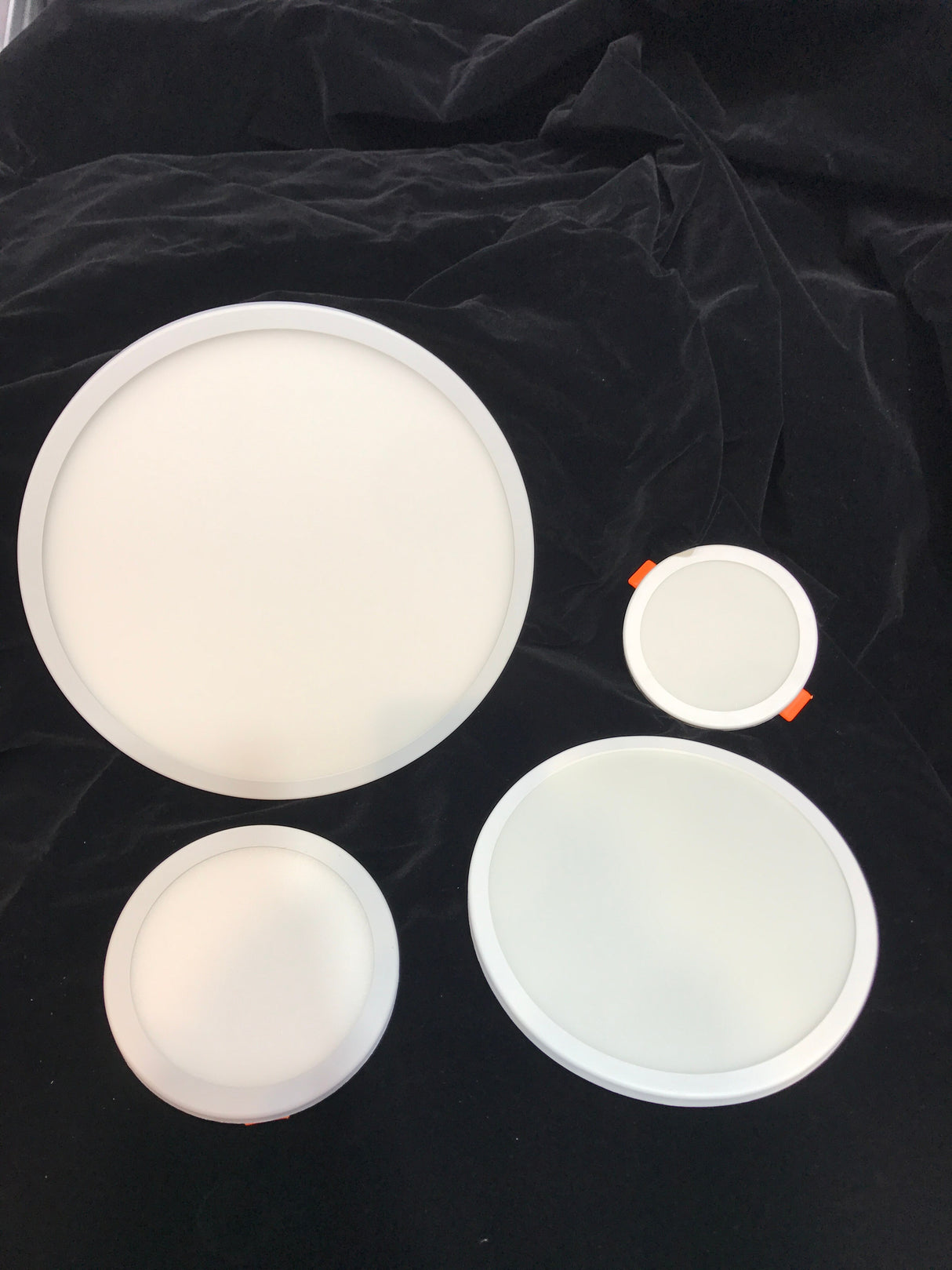 LED AC85-265V Ultra Thin Round LED Panel Light 6W 8W 15W 20W Aluminum Ceiling Recessed Downlight open hole adjustable