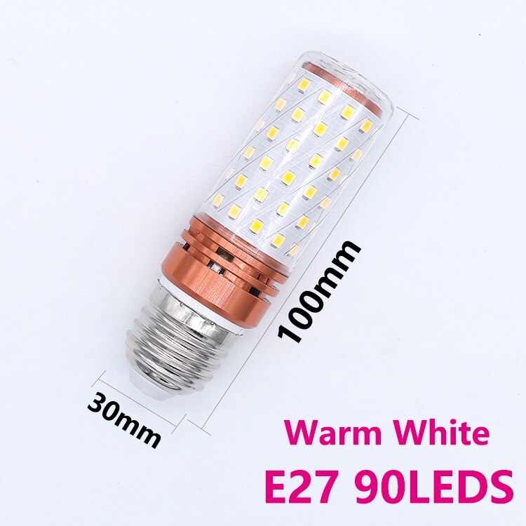 LED Bulb E27 E14 LED Corn Light Downlight Corn Lamp 60 90 LEDs Light Bulb 220V For chandelier candle Home Decoration Lighting