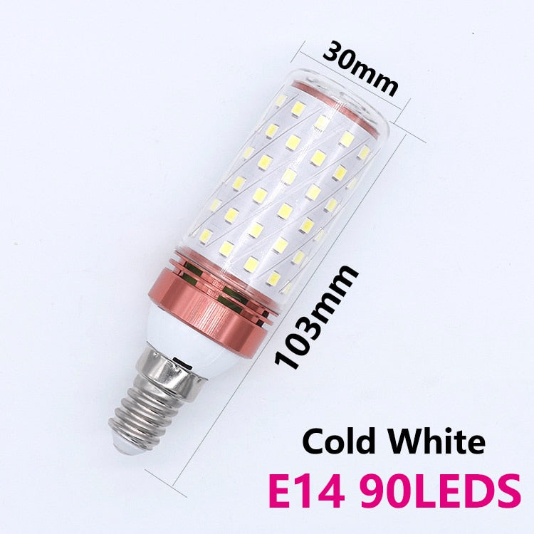 LED Bulb E27 E14 LED Corn Light Downlight Corn Lamp 60 90 LEDs Light Bulb 220V For chandelier candle Home Decoration Lighting