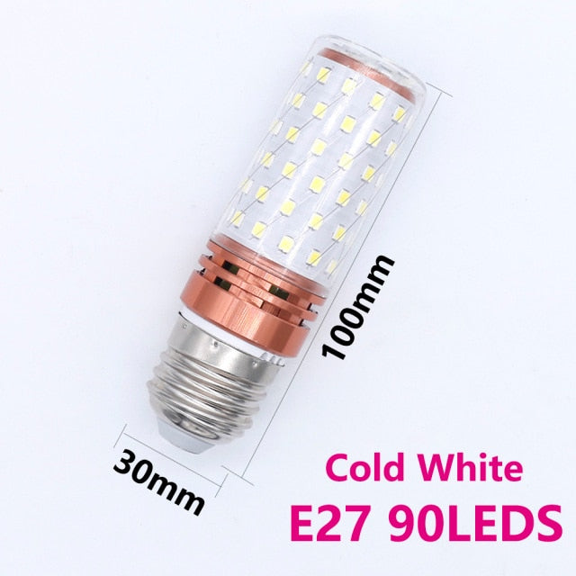 LED Bulb E27 E14 LED Corn Light Downlight Corn Lamp 60 90 LEDs Light Bulb 220V For chandelier candle Home Decoration Lighting