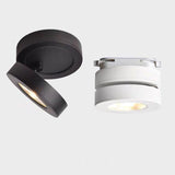 LED ceiling spotlight, track light 3W 5W 7W 10W ultra-thin surface mounted downlight, foldable 360-degree rotating background wall
