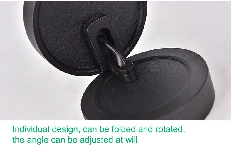 LED ceiling spotlight, track light 3W 5W 7W 10W ultra-thin surface mounted downlight, foldable 360-degree rotating background wall