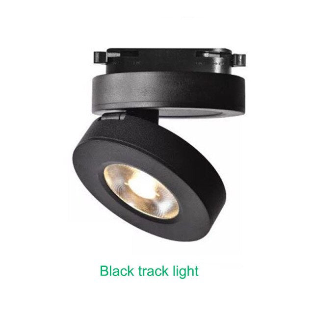 LED ceiling spotlight, track light 3W 5W 7W 10W ultra-thin surface mounted downlight, foldable 360-degree rotating background wall