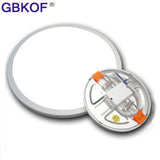 LED panel lights Square Round 6W 8W 15W 20W 220V AC85-265V recessed led ceiling light Spot Down Light Aluminum Panel