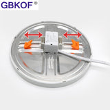 LED panel lights Square Round 6W 8W 15W 20W 220V AC85-265V recessed led ceiling light Spot Down Light Aluminum Panel