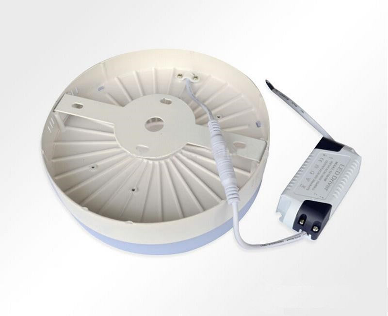 Square/Round Led Panel Light Surface Mounted leds Downlight ceiling down 6W 12W 18W 24W 110-240V lampada led lamp + LED Driver