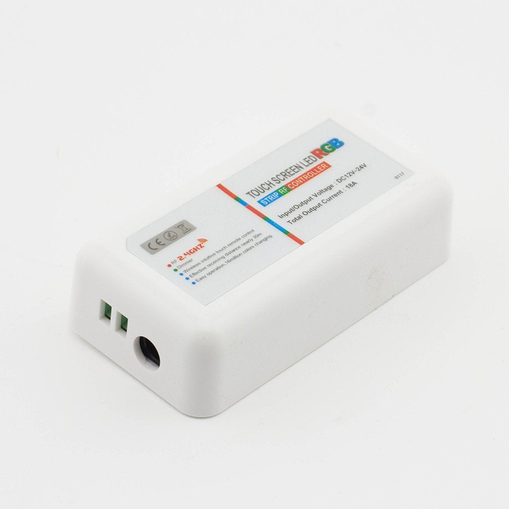 OSIDE RGB RGBW controller Wall Mounted LED controller Touch pannel 12V 24V 18A Wireless 2.4G Remote LED RGB Strip /Bulb/Downlight