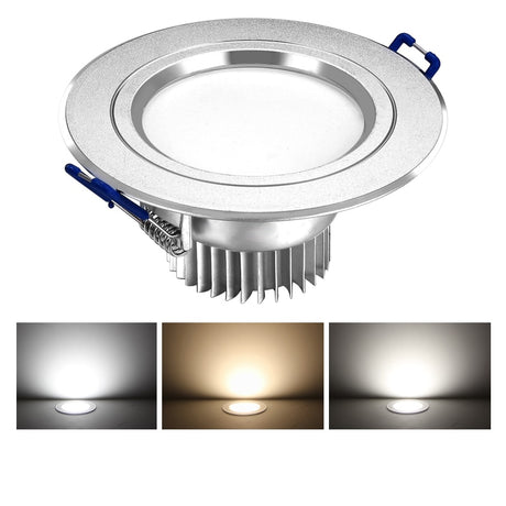 LED Ceiling downlight Epistar 1PCS 3W 5W 7W 9W 12W LED ceiling lamp Recessed Spot light AC220V 230V for home illumination