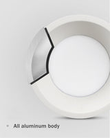 Anti-Glare LED Downlight Narrow Border Dimmable COB LED Ceiling Lamp Living Room Restaurant Background Recessed Spot Light