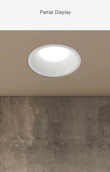 Anti-Glare LED Downlight Narrow Border Dimmable COB LED Ceiling Lamp Living Room Restaurant Background Recessed Spot Light