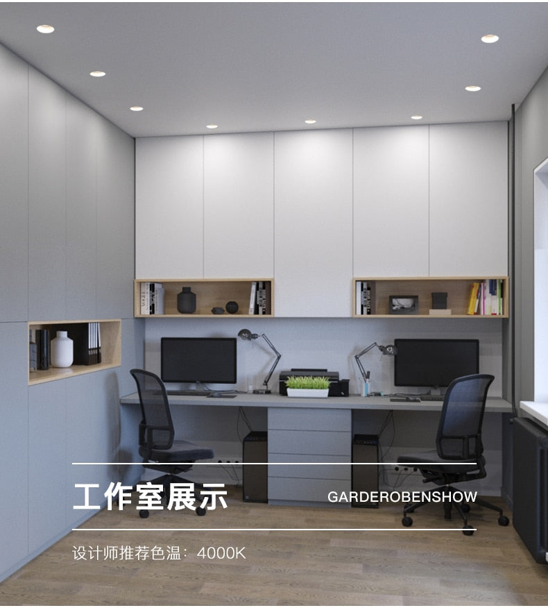 Anti-Glare LED Downlight Narrow Border Dimmable COB LED Ceiling Lamp Living Room Restaurant Background Recessed Spot Light