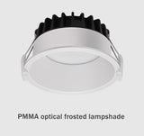 Anti-Glare LED Downlight Narrow Border Dimmable COB LED Ceiling Lamp Living Room Restaurant Background Recessed Spot Light