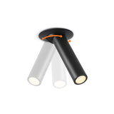 Led Downlight Long Tube Embedded Dimmable Led Spot Modern Aluminum Spot Light Indoor Living Room Store Office Ceiling Lamp