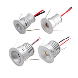 LED Spotlight Dimmable Spot Lamp DC12V 1W 15mm 25mm Cutout Recessed Downlight IP65 Bedroom Ceiling Cabinet Stair Spotlight