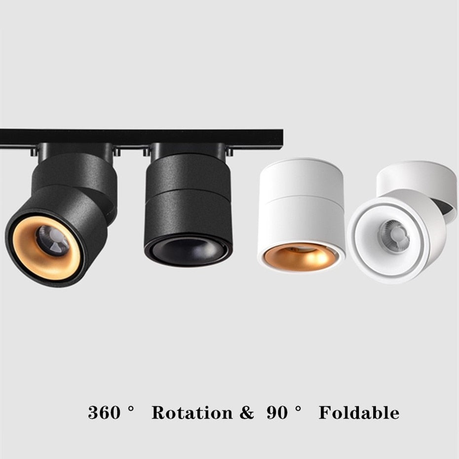 Surface Mounted Led Downlight 220V Led Spot Lights 7W 12W 15W 110V Round Downlights led Lighting Fixture for Home Ceiling lamp
