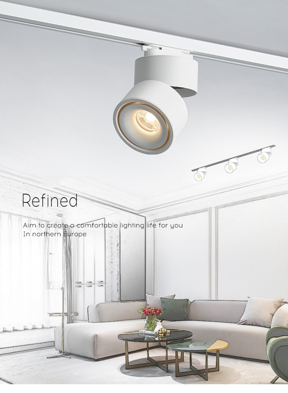 Surface Mounted Led Downlight 220V Led Spot Lights 7W 12W 15W 110V Round Downlights led Lighting Fixture for Home Ceiling lamp