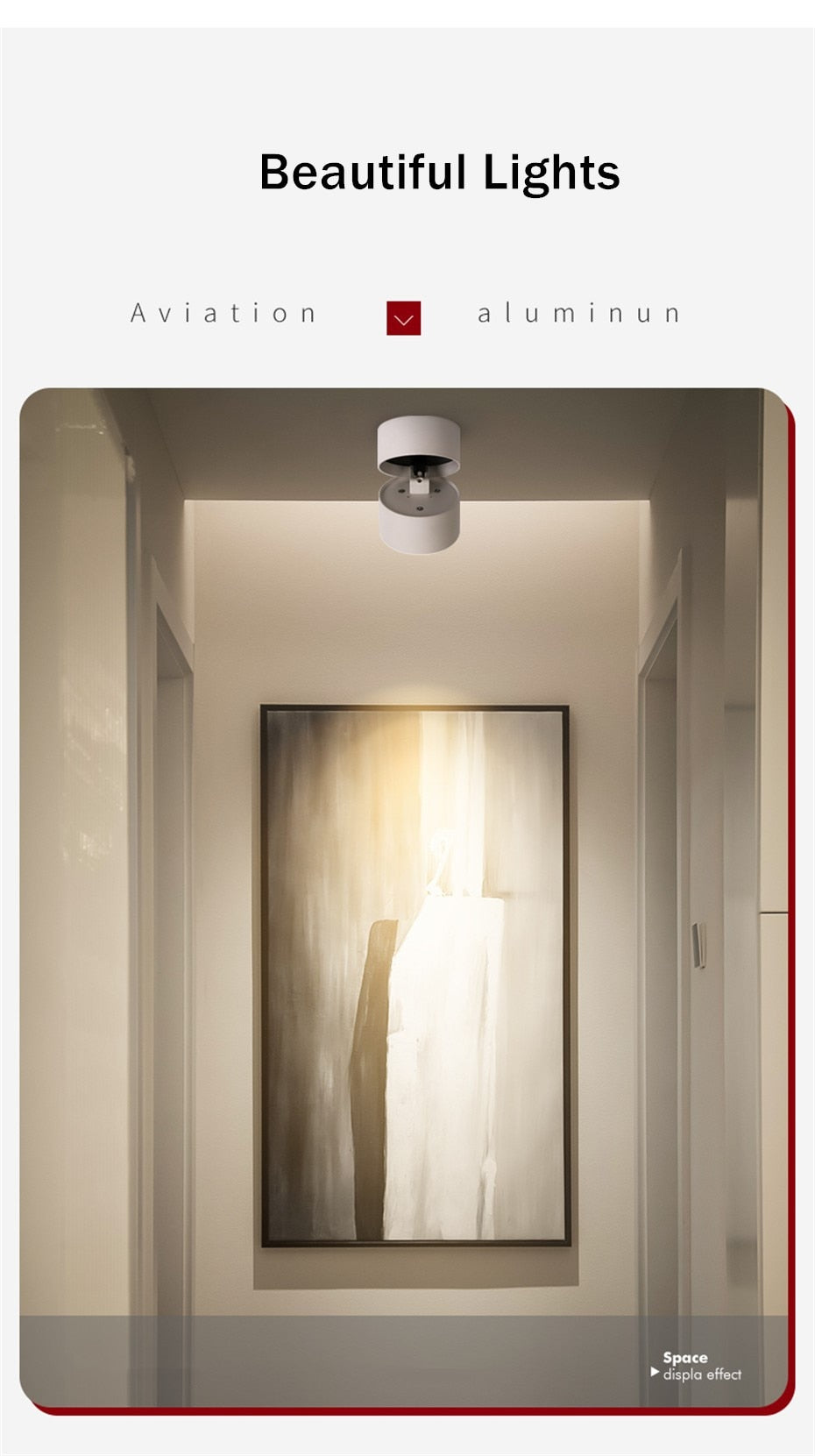 Surface Mounted Led Downlight 220V Led Spot Lights 7W 12W 15W 110V Round Downlights led Lighting Fixture for Home Ceiling lamp