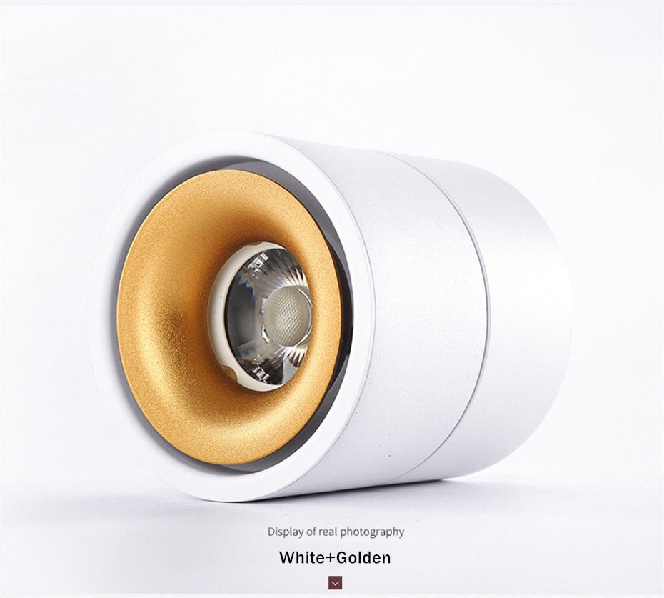 Surface Mounted Led Downlight 220V Led Spot Lights 7W 12W 15W 110V Round Downlights led Lighting Fixture for Home Ceiling lamp