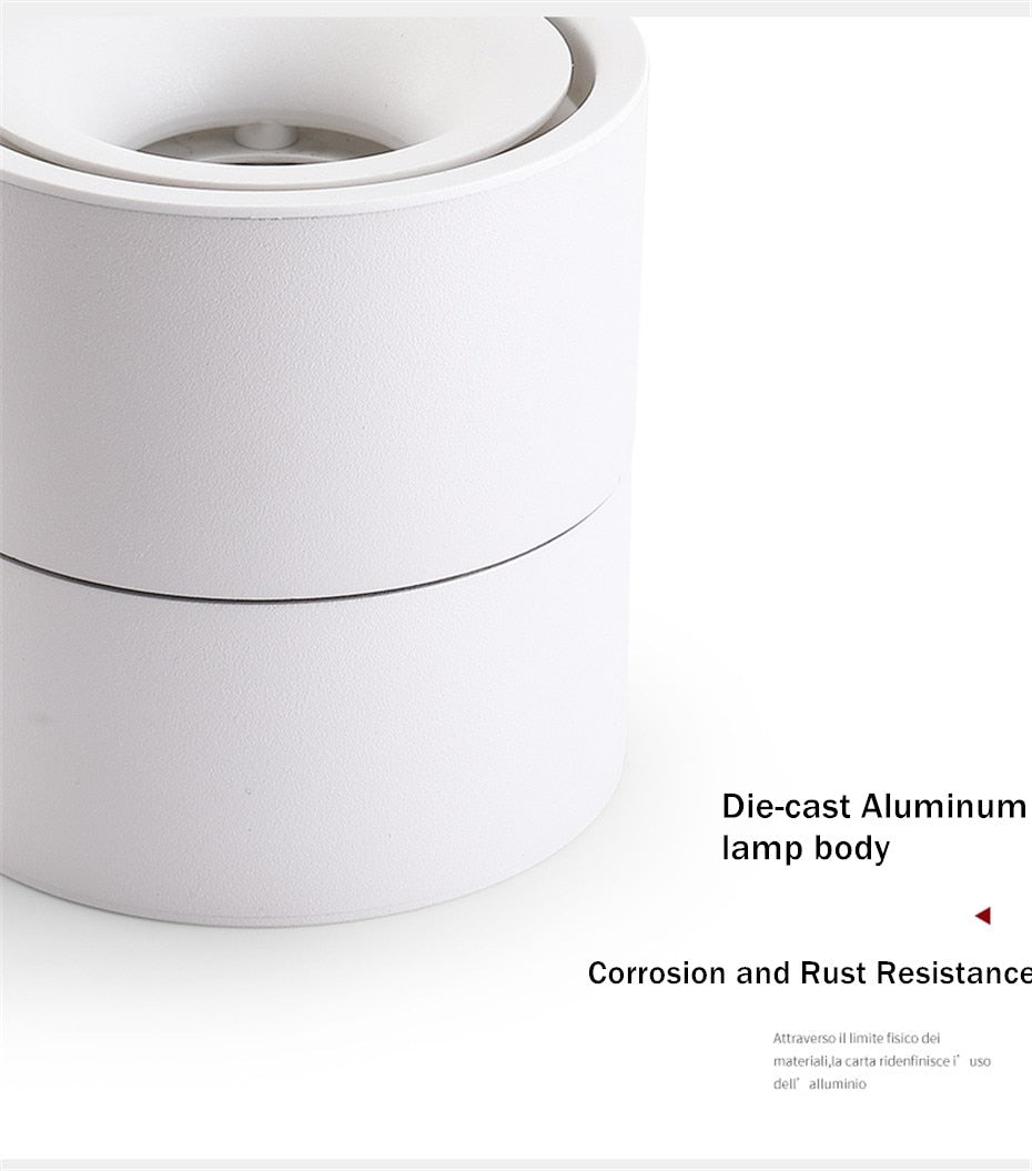 Surface Mounted Led Downlight 220V Led Spot Lights 7W 12W 15W 110V Round Downlights led Lighting Fixture for Home Ceiling lamp