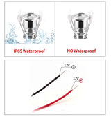 Mini spotlight LED waterproof DC12V indoor bathroom ceiling living room 3W cabinet embedded focus 24V built-in small downlight