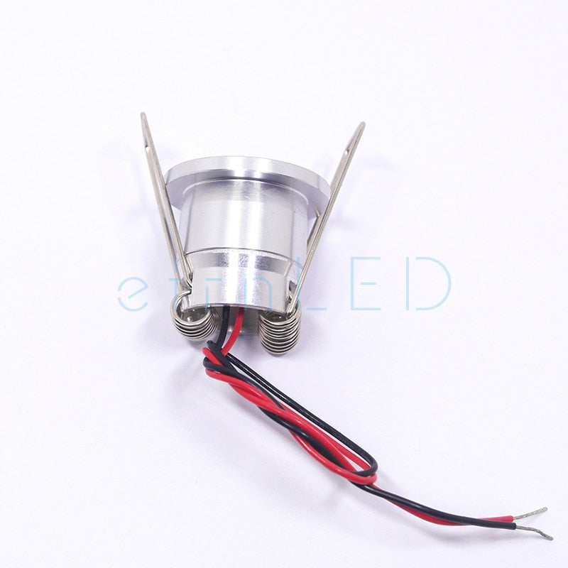 etrnLED 12V 1W Small Spot Led IP65 Waterproof Downlight Recessed Dimmable for Kitchen Sauna Bath Mini Ceiling Lamp Outdoor Light