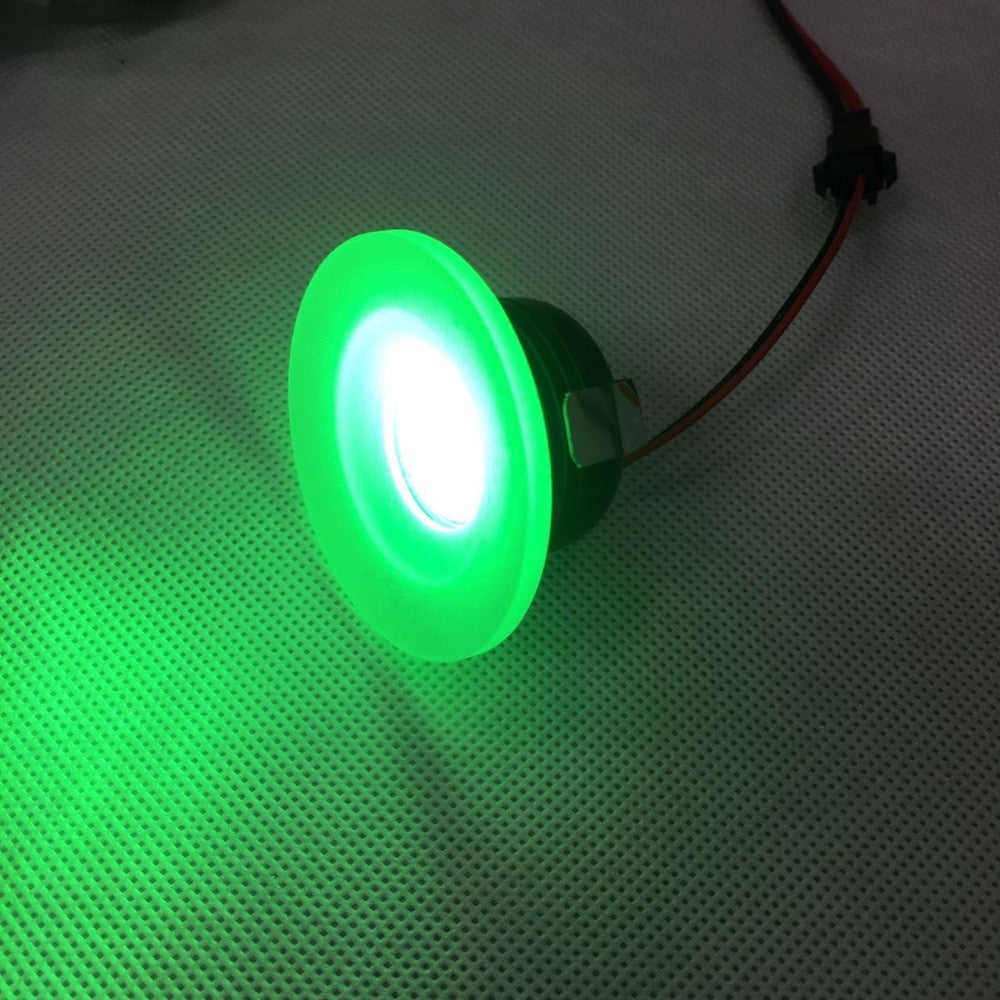 Mini Downlight 5pcs/lot Cabinet Spot Light diameter 48mm 3w Ceiling Recessed Lamp AC85-265V Dimmable Down lights