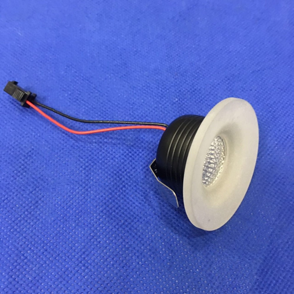 Mini Downlight 5pcs/lot Cabinet Spot Light diameter 48mm 3w Ceiling Recessed Lamp AC85-265V Dimmable Down lights