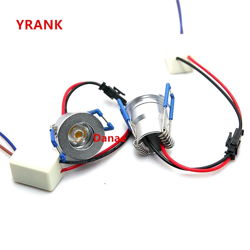 Dimmable LED Spot Light 3W Mini LED Downlight 6pcs/lot AC110V/220V/DC12V 3W LED Ceiling Lamp Cabinet Light CE ROHS