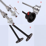 Mini LED Spotlight Surface Mounted 4PCS 1W Cabinet Downlights for Display of Wall Lights 10/15/20/25/30/35cm