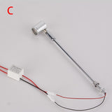 Mini LED Spotlight Surface Mounted 4PCS 1W Cabinet Downlights for Display of Wall Lights 10/15/20/25/30/35cm