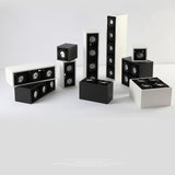 LED spot lighting LED Grille spotlights gallbladder 5W MR16*3 360 angle adjustment anti-glare Bean Lamp Ceiling Downlighting